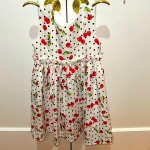 Lola + the boys Cherry spring dress